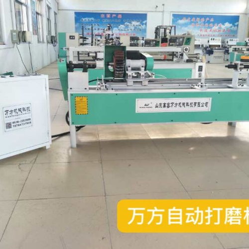 【樓梯廠打磨,萬方自動(dòng)立柱打磨機(jī),一機(jī)頂三人,再不用可后悔了】- 